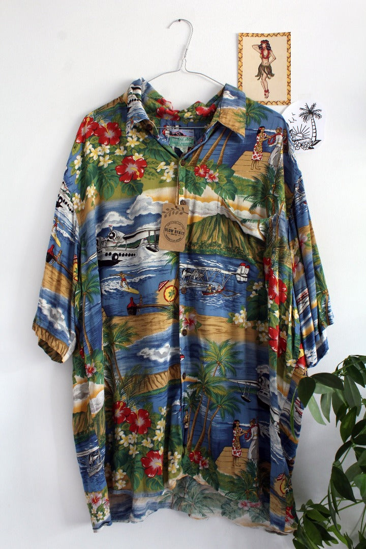 Reyn Spooner Vintage Hawaiian Shirt – Slow State Supply Co.